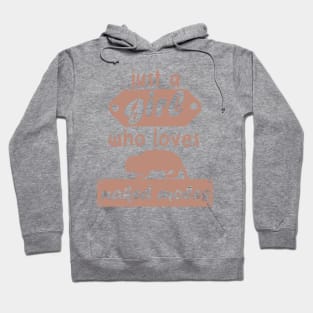 Girls women naked mole rat love cute rodents Hoodie